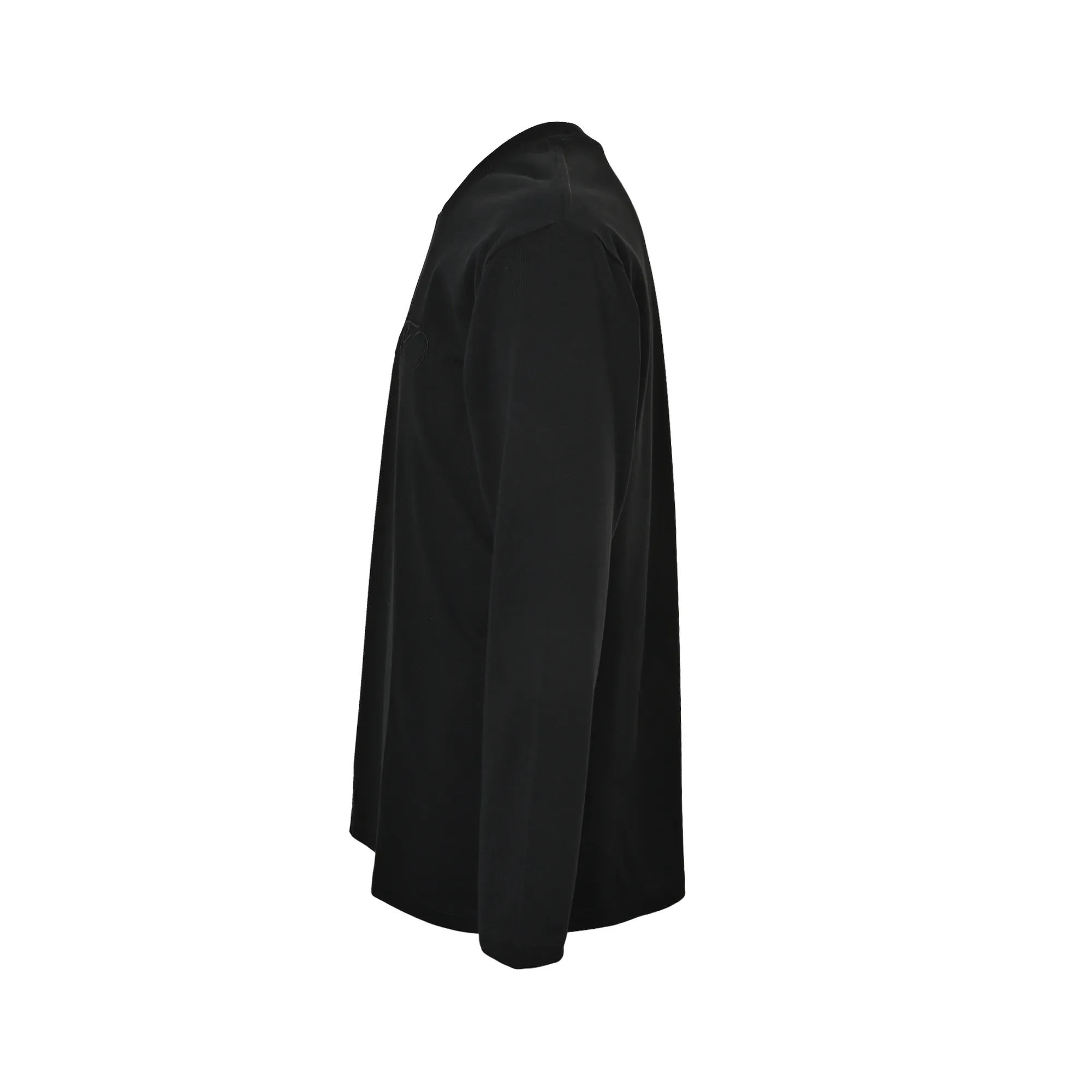 Louis Vuitton/Louis Vuitton long sleeves with cursive signature letters embroidered on the chest
